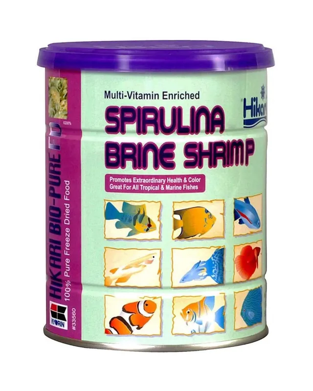 Hikari FREEZE DRIED BRINE SHRIMP SPIRULINA 1.76 OZ