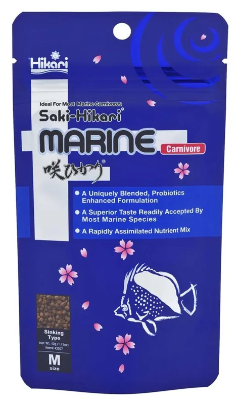 Hikari SAKI MARINE CARNIVORE 1.41 OZ MD