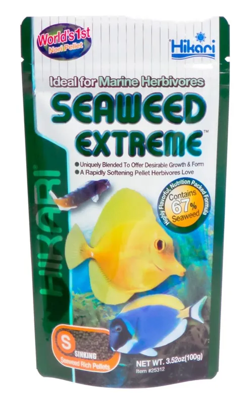 Hikari SEAWEED EXTREME PELLETS SM 3.52 OZ