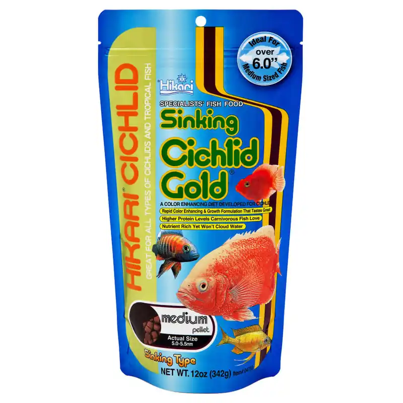 Hikari SINKING CICHLID MED 12 OZ