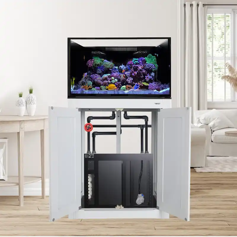 Innovative Marine EXT 112 AQUARIUM LAGOON AQUARIUM COMPLETE REEF SYSTEM WHITE (MADE TO ORDER)