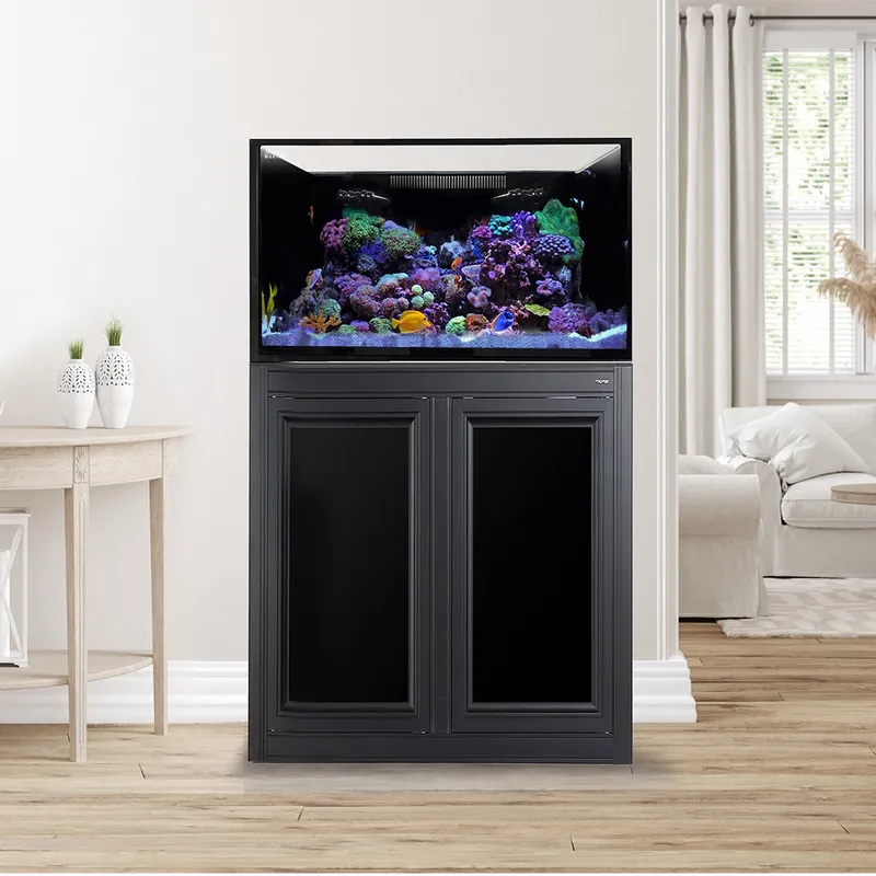 Innovative Marine EXT 112 LAGOON AQUARIUM W / APS STAND BLACK (MADE TO ORDER)