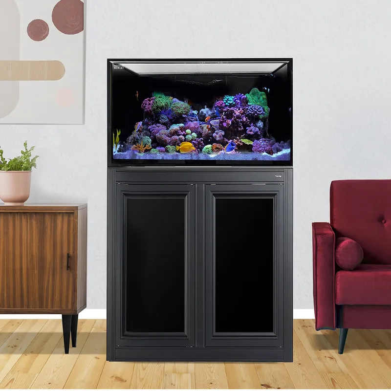 Innovative Marine INT 112 LAGOON AQUARIUM W / APS STAND BLACK (MADE TO ORDER)