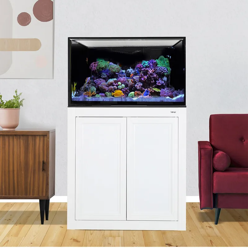 Innovative Marine INT 112 LAGOON AQUARIUM W / APS STAND WHITE (MADE TO ORDER)