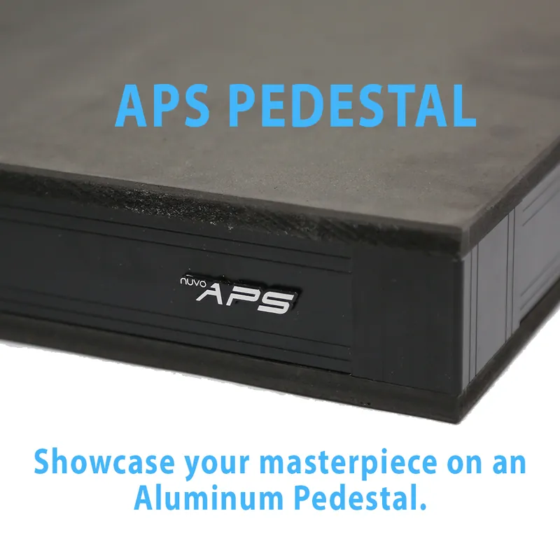 Innovative Marine NUVO APS PEDESTAL FITS 10 G BLACK FINISH