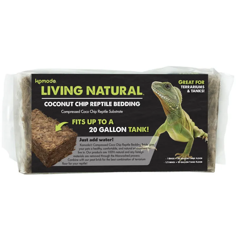 Komodo COCONUT CHIP REPTILE BEDDING BRICK