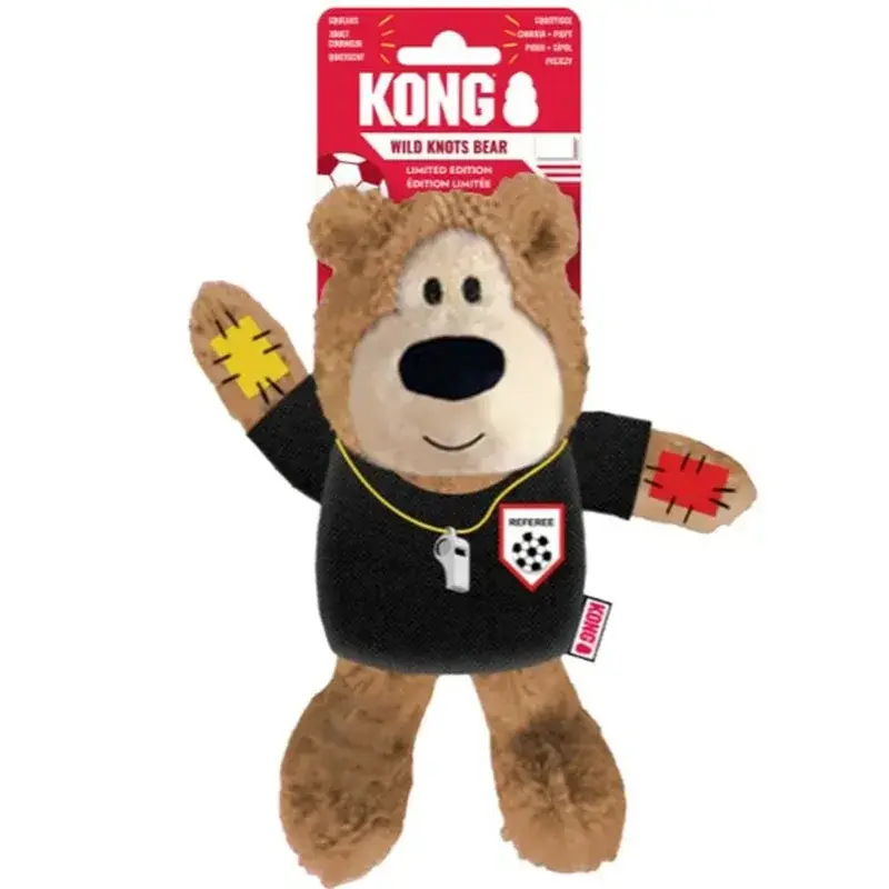 Kong LIMITED EDITION WILD KNOTS REFEREE BLACK
