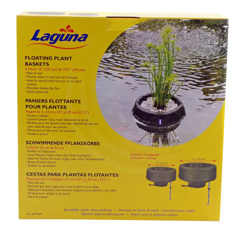 Laguna FLOATING PLANT BASKET KIT ROUND