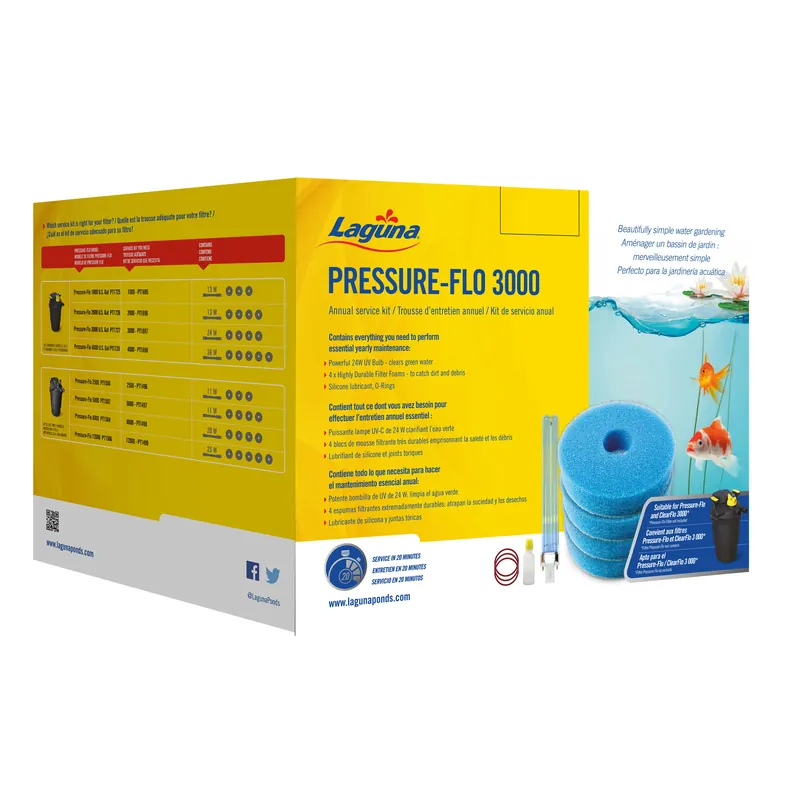Laguna PRESSURE FLOW SERVICE KIT 3000