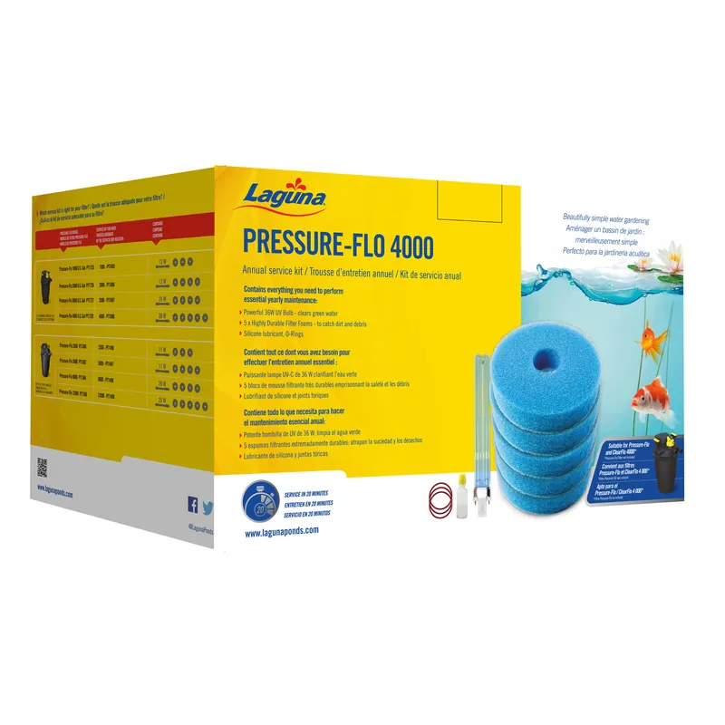 Laguna PRESSURE FLOW SERVICE KIT 4000