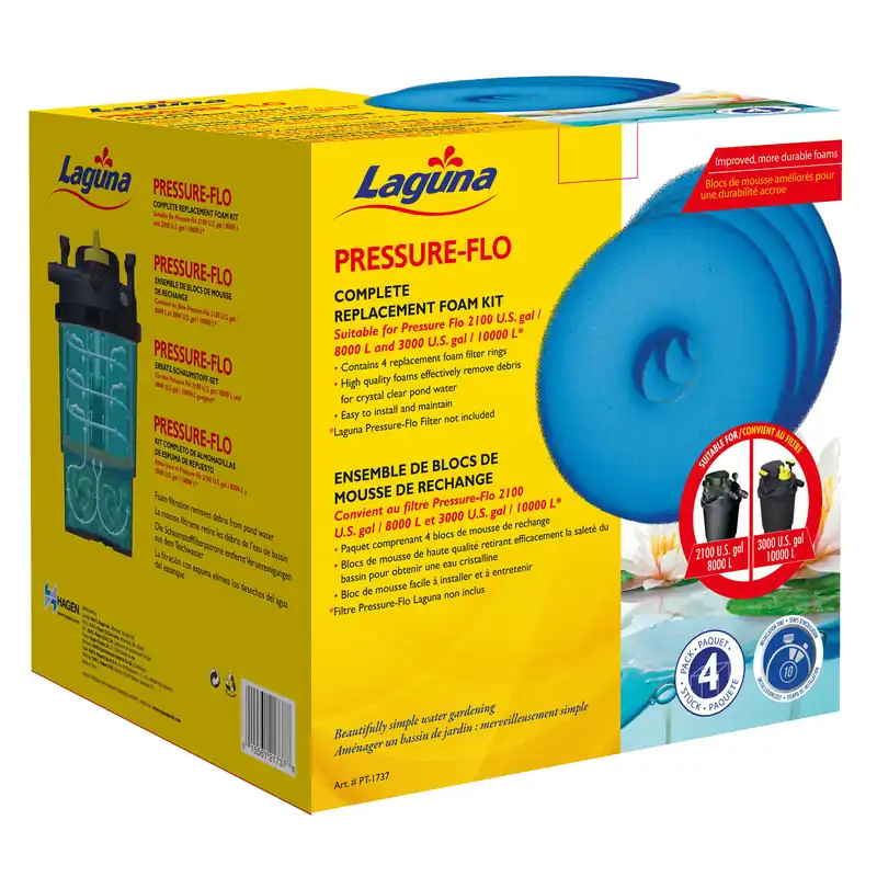 Laguna PRESSURE FLO FOAM 2100 & 3000 4 PACK