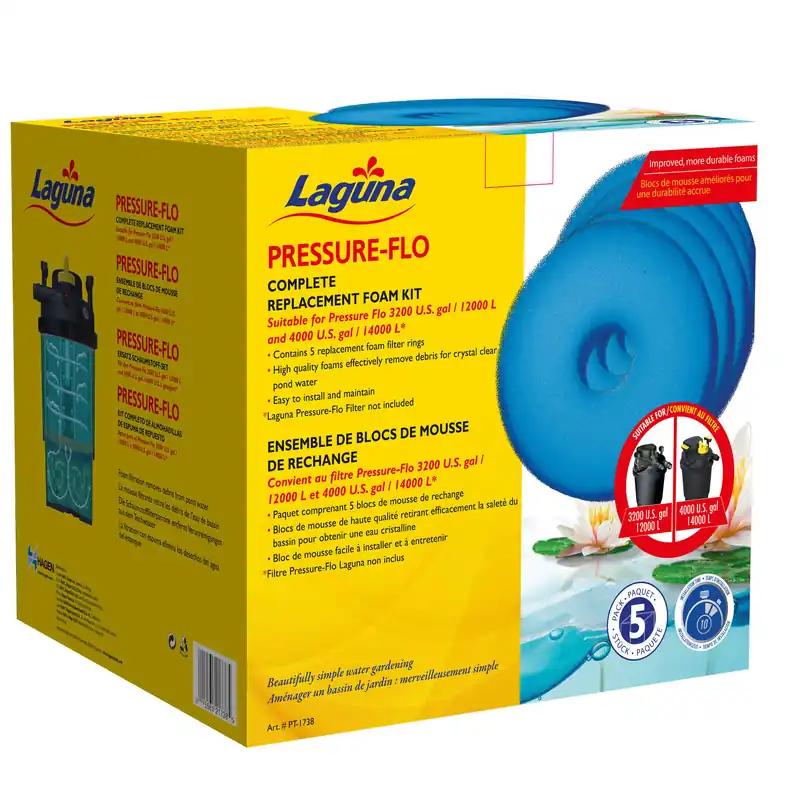 Laguna PRESSURE FLO FOAM 3200 & 4000 5 PACK