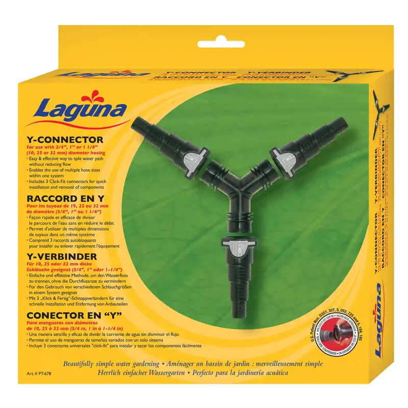 Laguna Y CONNECTOR CLICK 3/4" - 1 1/4"