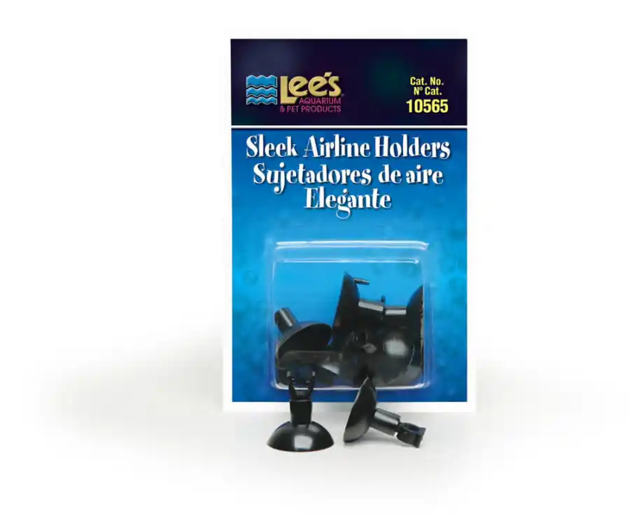 Lee's AIRLINE SUCTION CUP BLACK 6 CT