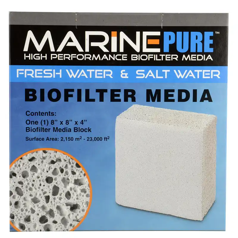 Marine Pure BIO FILTER MEDIA BLOCK 8 X 8 X 4