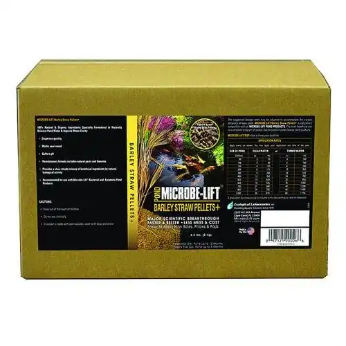 Microbe-Lift BARLEY STRAW PELLETS 4.4 LB