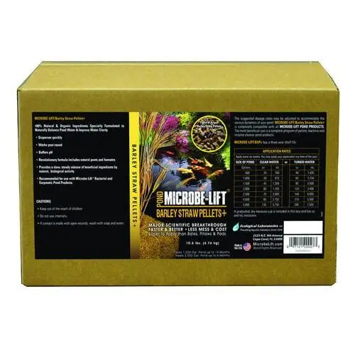 Microbe-Lift BARLEY STRAW PELLETS 10.5 LBS