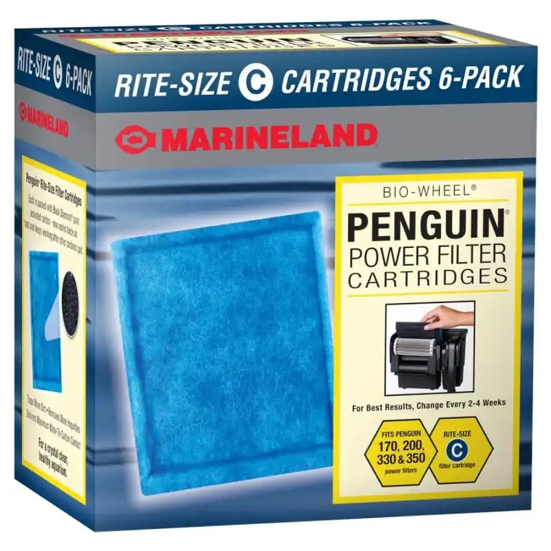 Marineland CARTRIDGE PENGUIN 170/330 6 PK