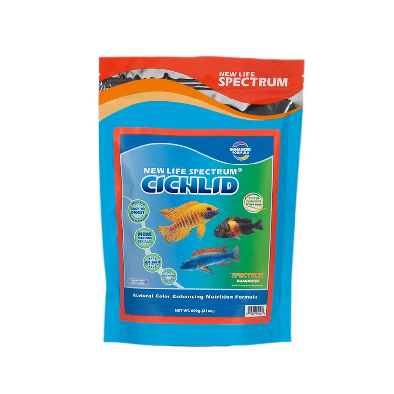 New Life Spectrum CICHLID 1-1.5 MM SINKING PELLETS 600 G