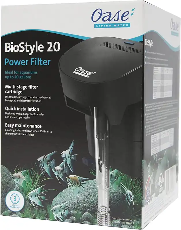 Oase BIOSTYLE HANG ON BACK 20 FILTER GREY