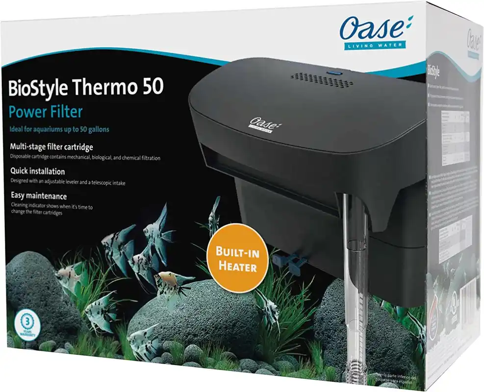 Oase BIOSTYLE THERMO HANG ON BACK 50 FILTER GREY