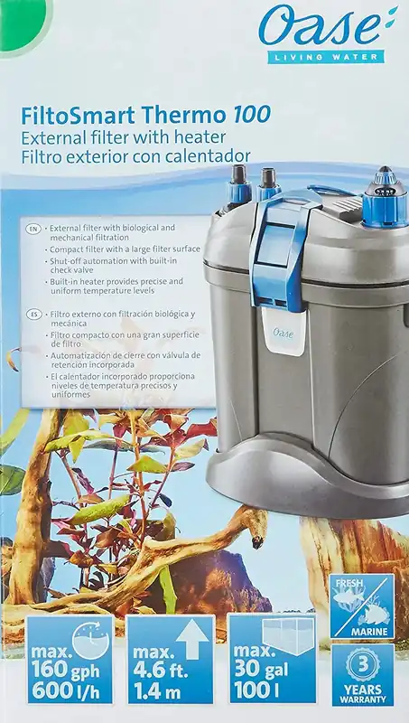 Oase FILTOSMART THERMO 100 EXTERNAL CANISTER FILTER