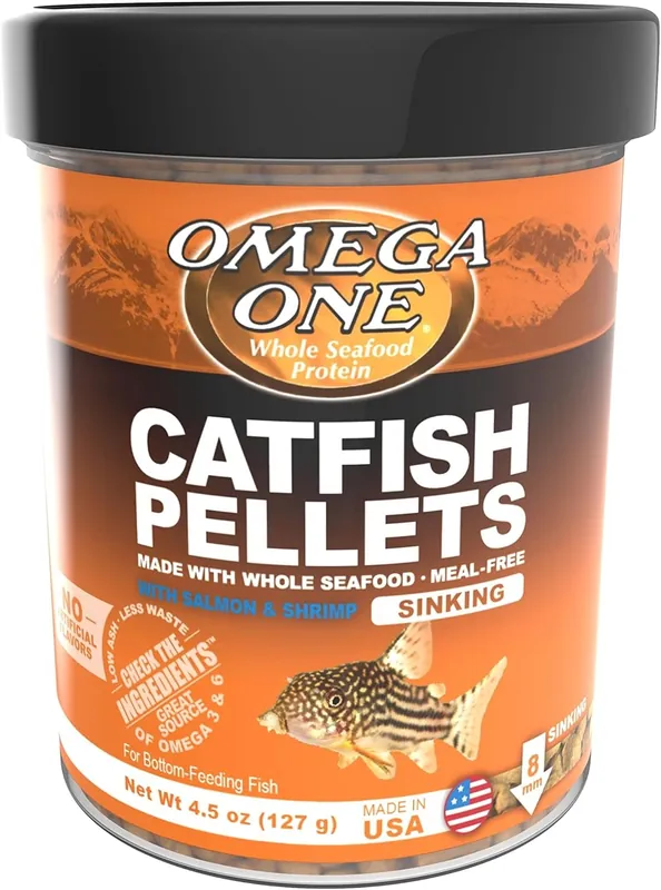 Omega One Aquatics CATFISH PELLETS 4.5 OZ