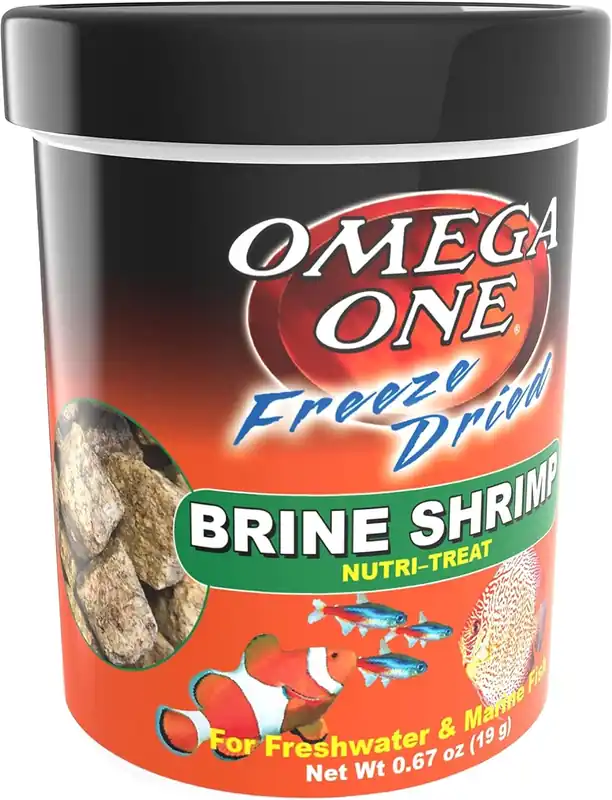 Omega One Aquatics FD BRINE SHRIMP .67 OZ