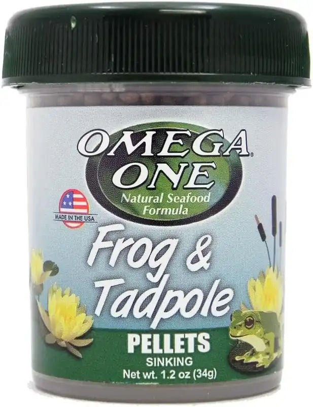 Omega One Aquatics FROG & TADPOLE PELLET 1.2OZ
