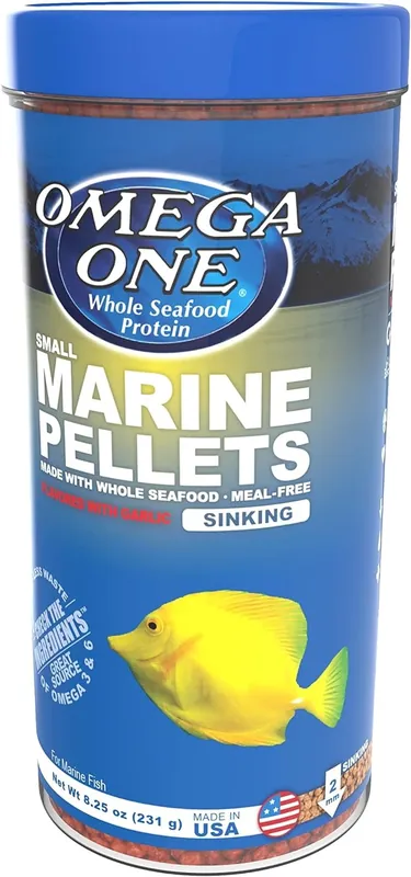 Omega One Aquatics GARLIC MARINE PELLET S 8.25