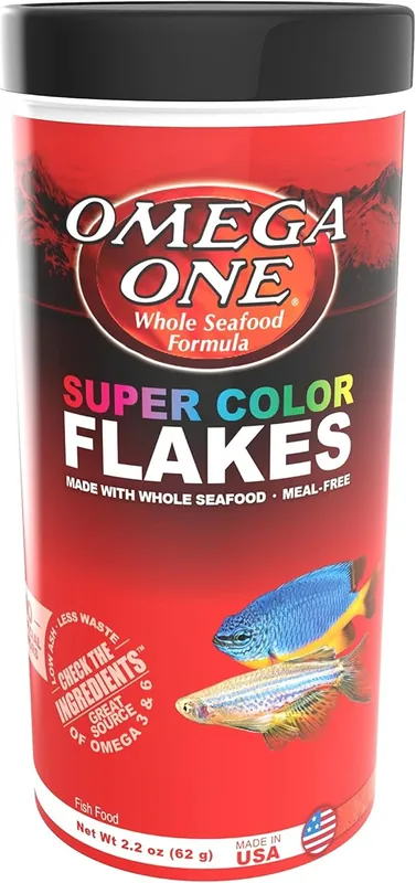 Omega One Aquatics SUPER COLOR FLAKES 2.2 OZ