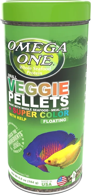 Omega One Aquatics VEGGIE PELLETS 6.5 OZ