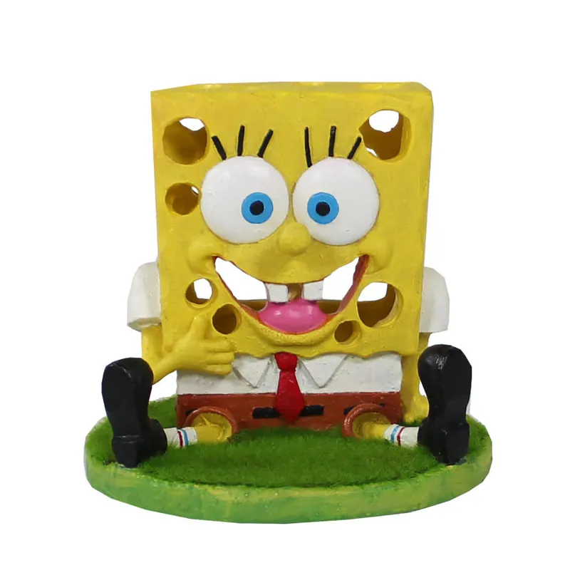 Penn Plax SPONGE BOB AQUA FLORAS LIVING AQUARIUM ORNAMENT