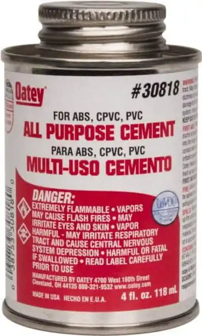 Oatey PVC CEMENT PVC 4OZ