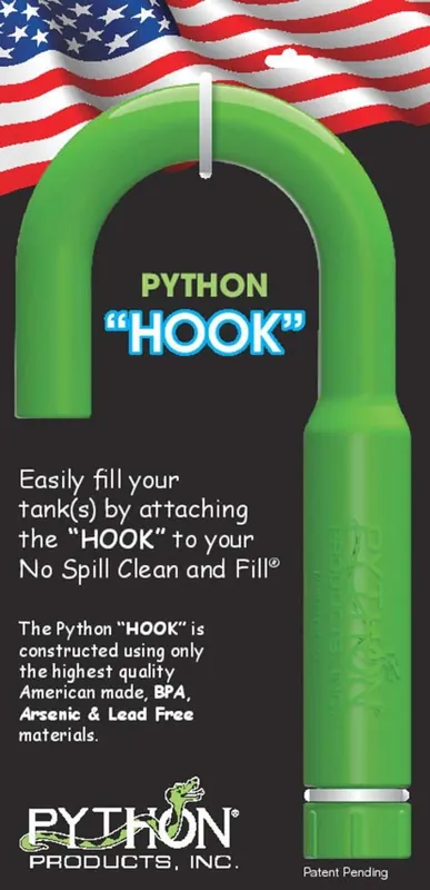 Python HOOK FOR NO SPILL CLEAN