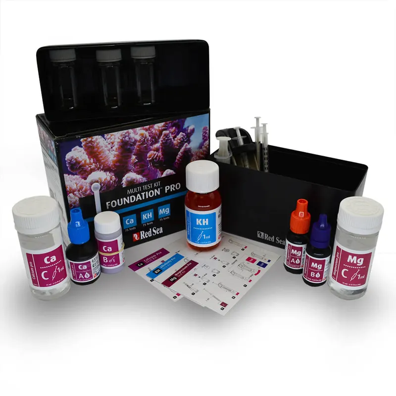 Red Sea FOUNDATION PRO TEST KIT CA ALK MG