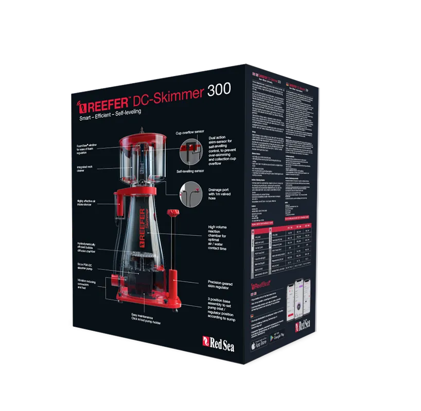 Red Sea REEFER SKIMMER 300 WITH DC PUMP EXCLUDING CONTROLLER