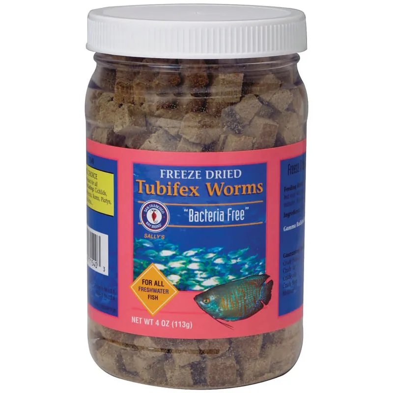 San Francisco F.D. TUBIFEX WORMS 113G