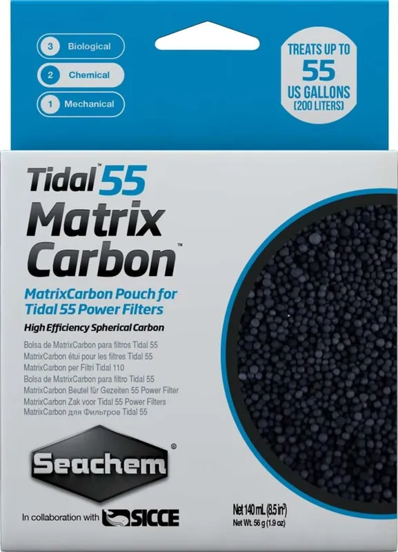 Seachem TIDAL 55 MATRIX CARBON