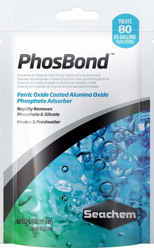 Seachem PHOSBOND PHOSEPHATE SILCATE REMOVER 100 ML