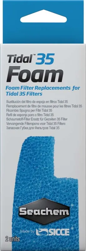 Seachem TIDAL 35 FOAM 2 PK