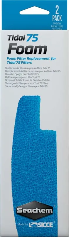 Seachem TIDAL 75 FOAM 2 PK