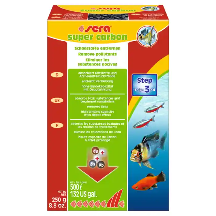 Sera CARBON 250 G