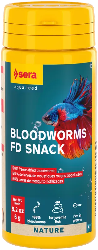 Sera FD BLOODWORMS SNACK 6 G