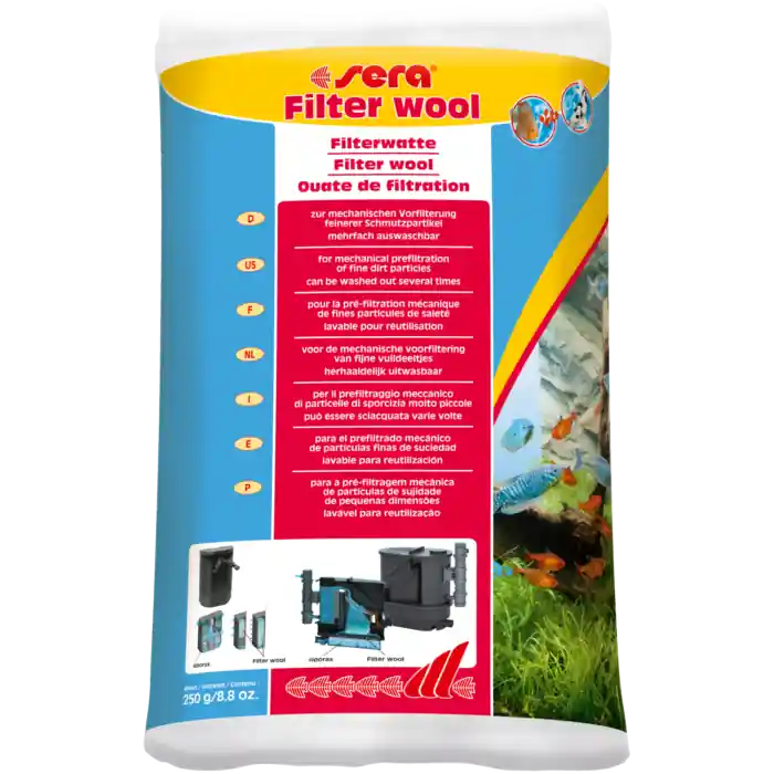 Sera FILTER WOOL 250 G 8.8 OZ