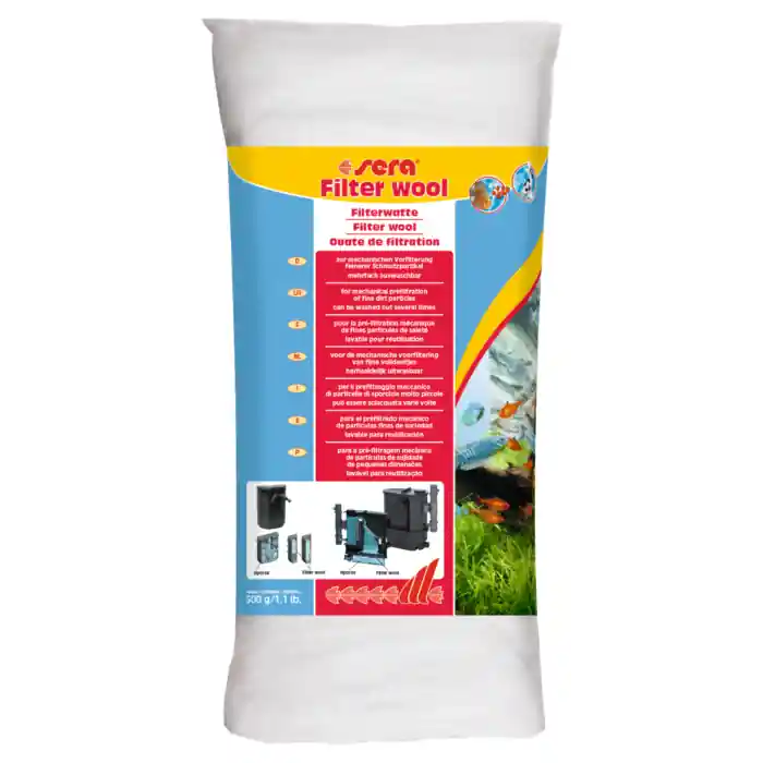 Sera FILTER WOOL 500 G 1.1 LB
