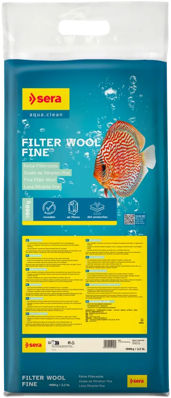 Sera FILTER WOOL FINE 2.2 LB