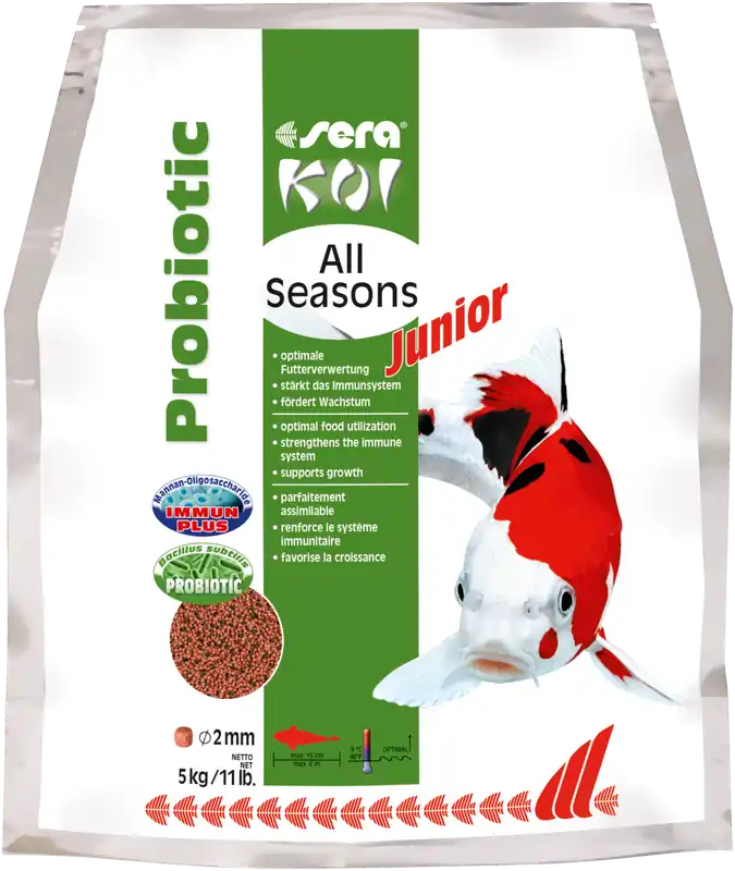 Sera SERA KOI ALL SEASONS PROBIOTIC JUNIOR 4.4 LB