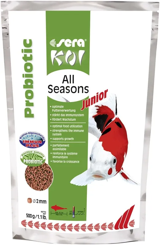 Sera KOI JUNIOR ALL SEASONS PROBIOTIC 500 G