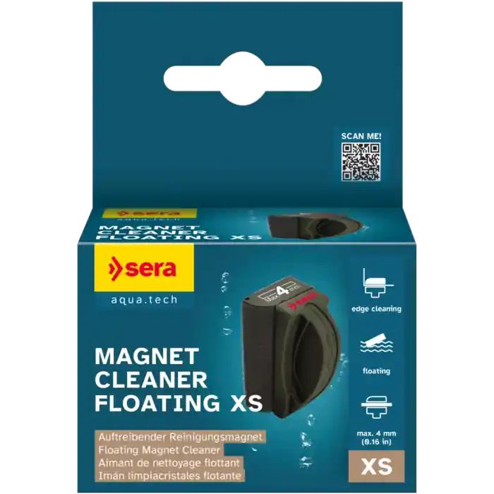 Sera MAGNET CLEANER FLOATING XS 4 MM GLASS